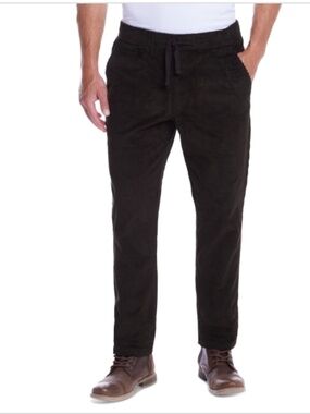 Weatherproof Vintage Men's Wide Wale Corduroy Pants - Espresso SIZE L NWT